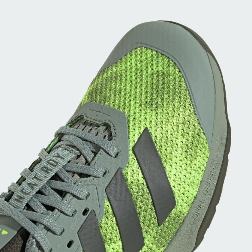 image:imageAdidas UnisexAdult Dropset 3 TrainerSilver GreenNight CargoLucid Lemon