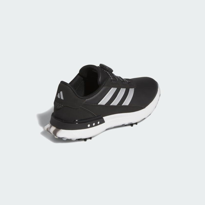 image:imageAdidas Womens S2g Spikeless Boa 24 Golf ShoesCore BlackSilver MetallicWonder Quartz