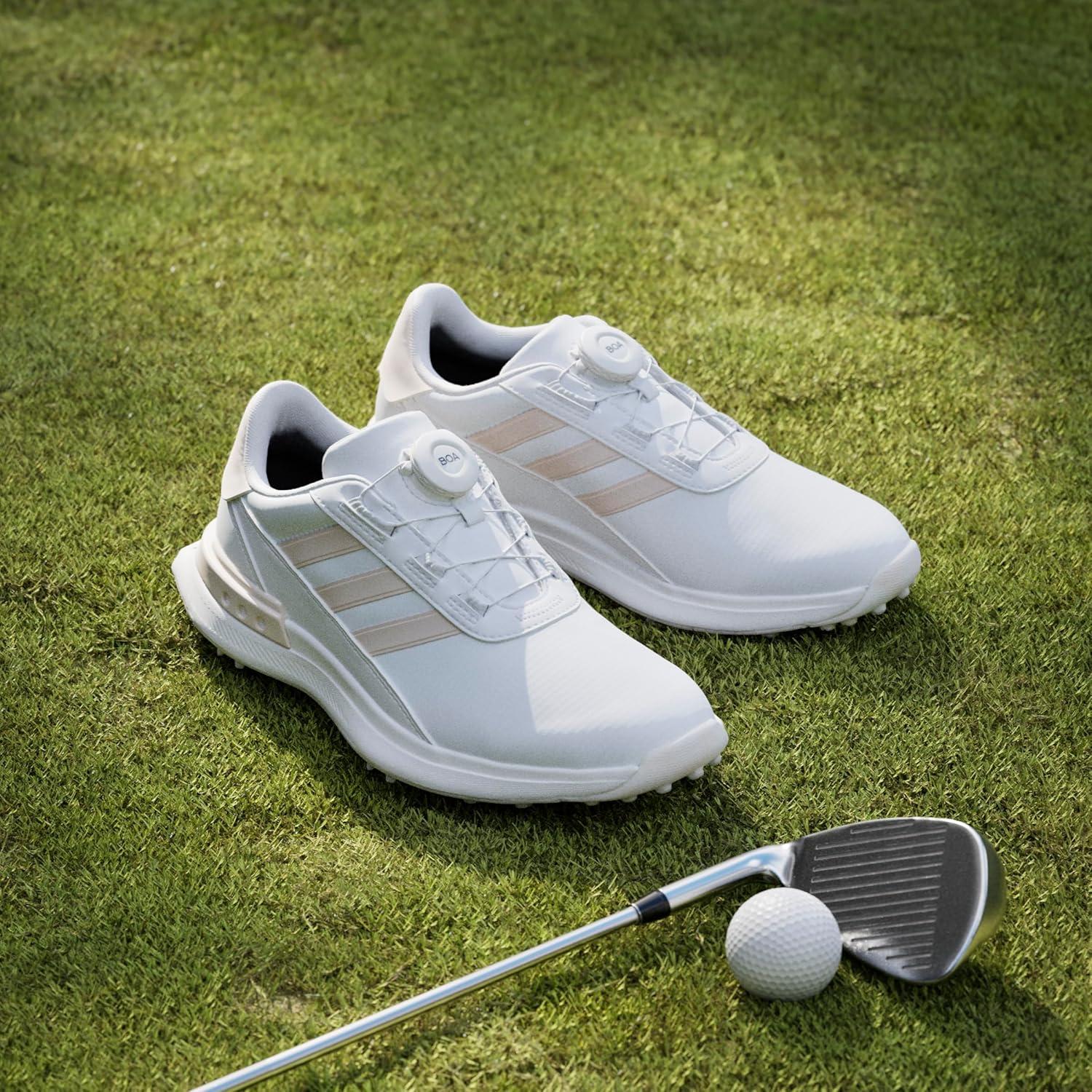 image:imageAdidas Womens S2g Spikeless Boa 24 Golf ShoesFootwear WhiteWonder AquaOff White