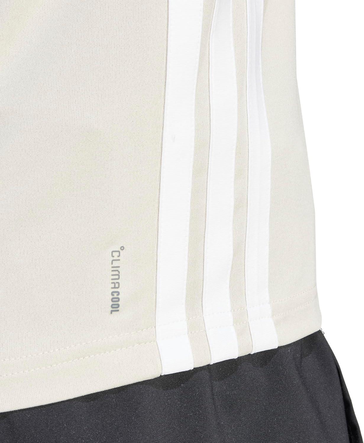 image:imageAdidas Womens Train Essentials 3Stripes TShirtWonder AluminaWhite
