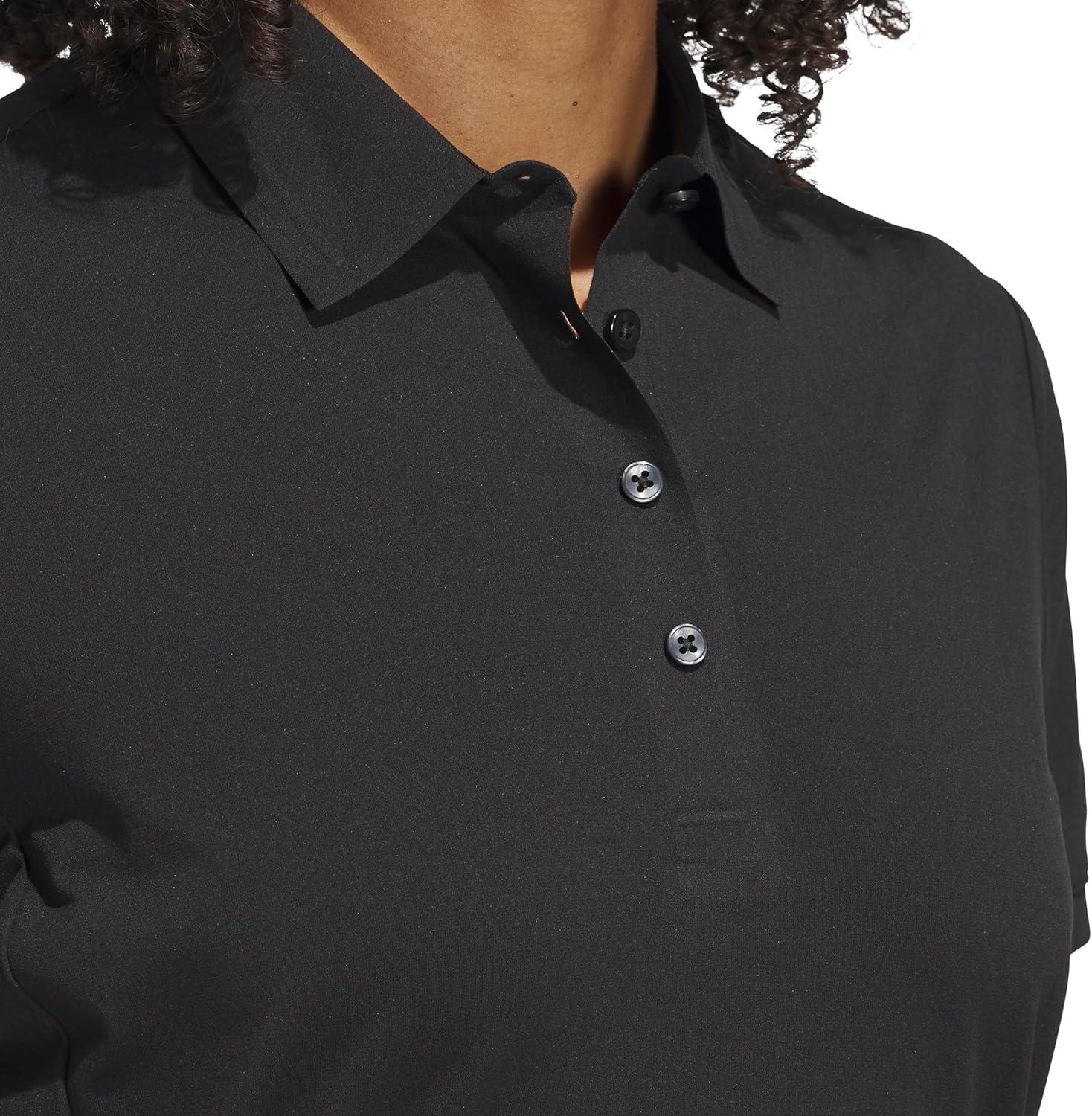 image:imageAdidas Womens Ultimate365 Tour Twistknit Polo ShirtBlack
