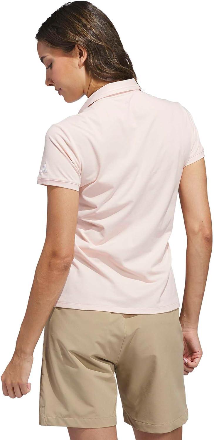 image:imageAdidas Womens Ultimate365 Tour Twistknit Polo ShirtBlush Pink