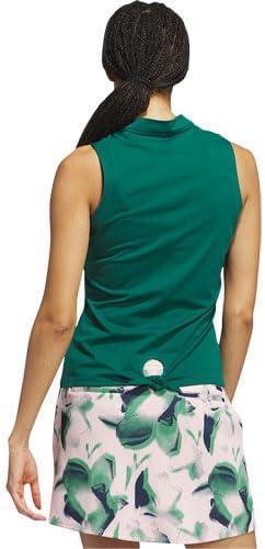 image:imageAdidas Womens Ultimate365 Tour Twistknit Polo ShirtCollegiate Green