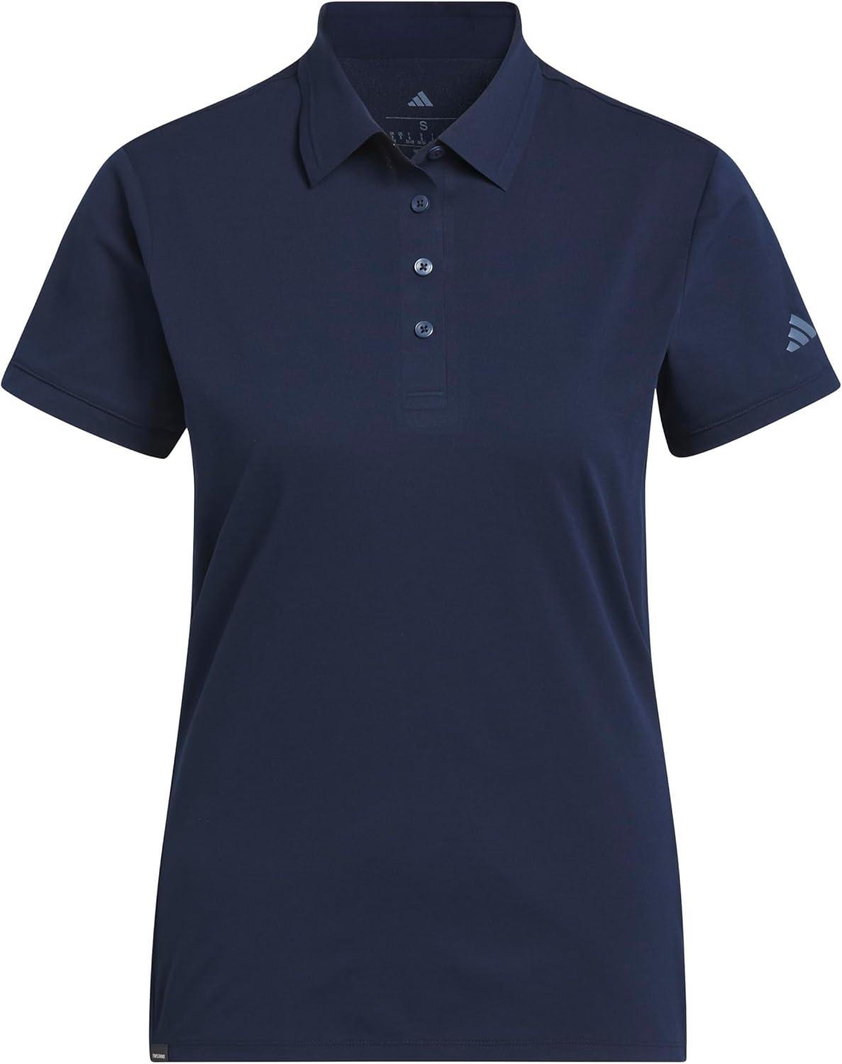 image:imageAdidas Womens Ultimate365 Tour Twistknit Polo ShirtCollegiate Navy