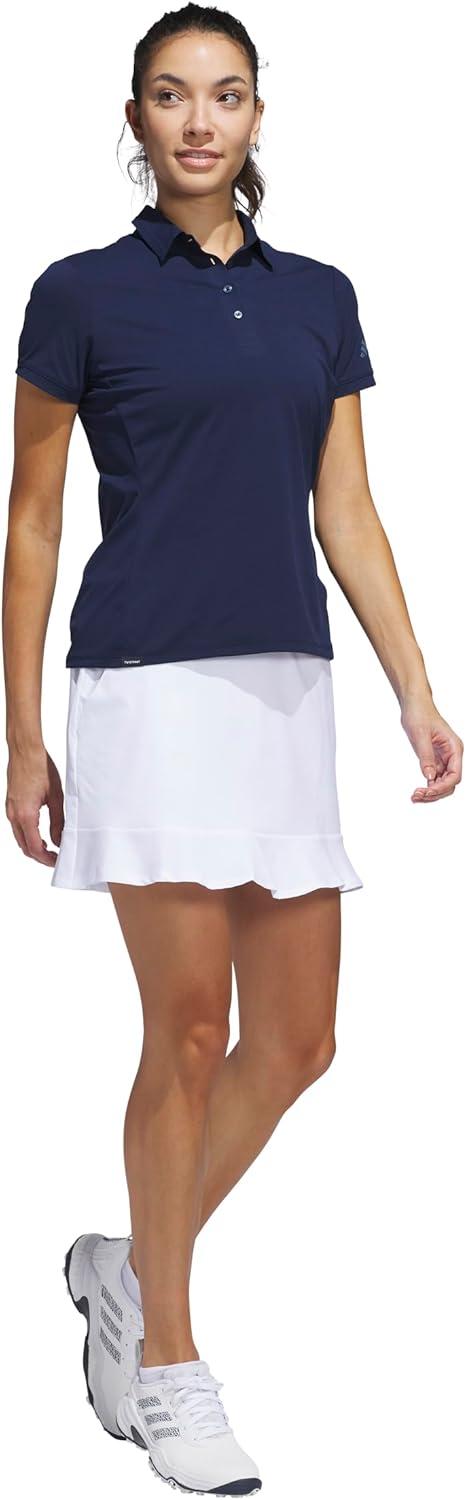 image:imageAdidas Womens Ultimate365 Tour Twistknit Polo ShirtCollegiate Navy