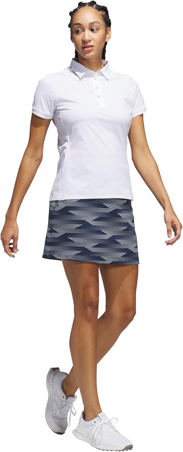 image:imageAdidas Womens Ultimate365 Tour Twistknit Polo ShirtWhite