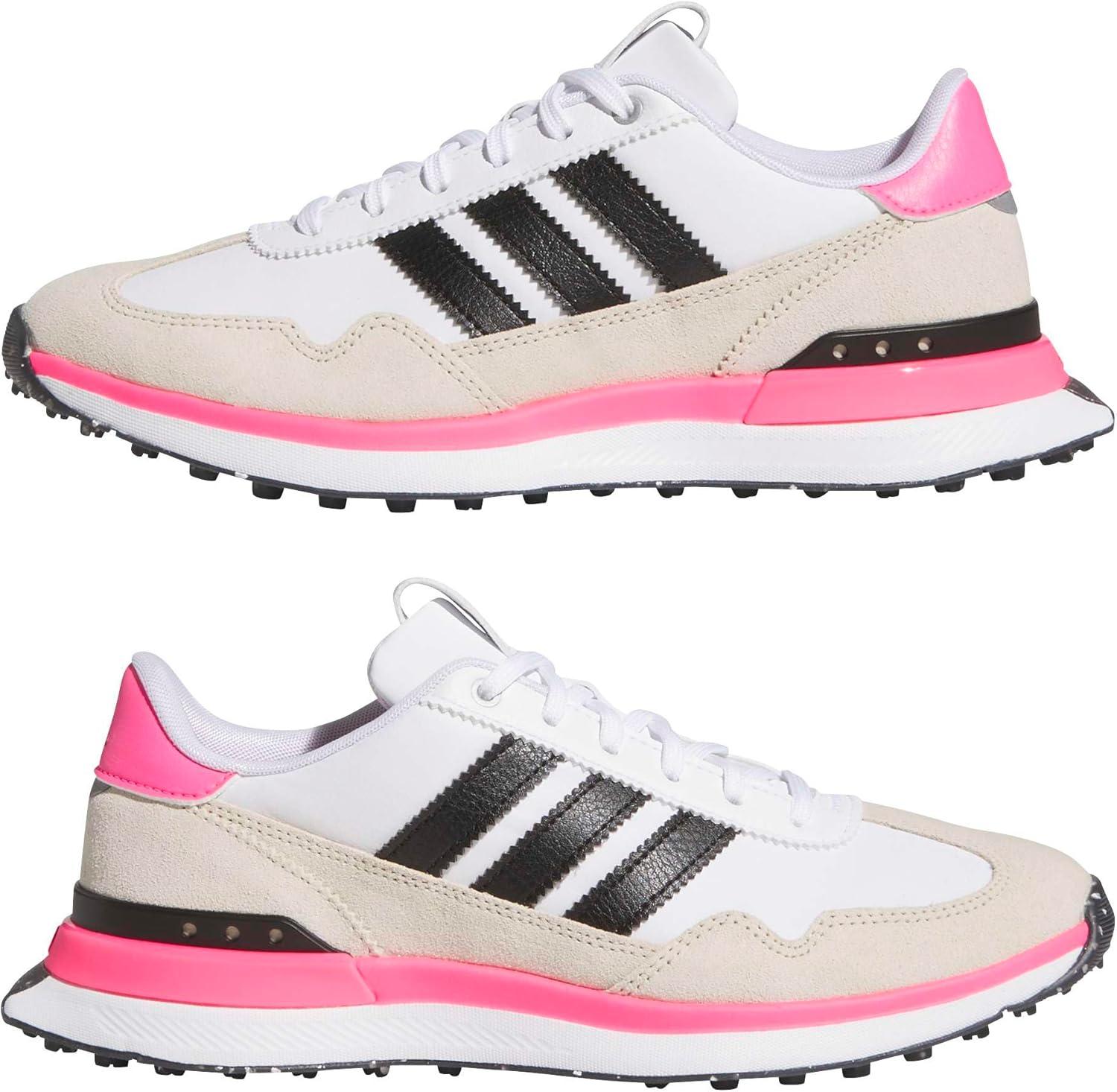 image:imageadidas Golf Womens S2G 26 Textile Spikeless Golf ShoesFtwr WhiteCore BlackLucid Pink