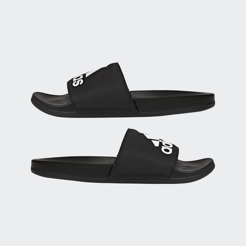 image:imageadidas Unisex Adult Adilette Comfort Slide SandalBlackBlackWhite