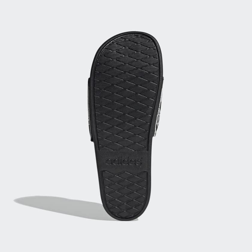 image:imageadidas Unisex Adult Adilette Comfort Slide SandalBlackBlackWhite2021