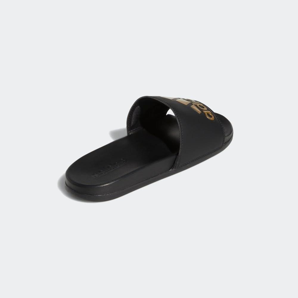 image:imageadidas Unisex Adult Adilette Comfort Slide SandalBlackGold MetallicBlack2022