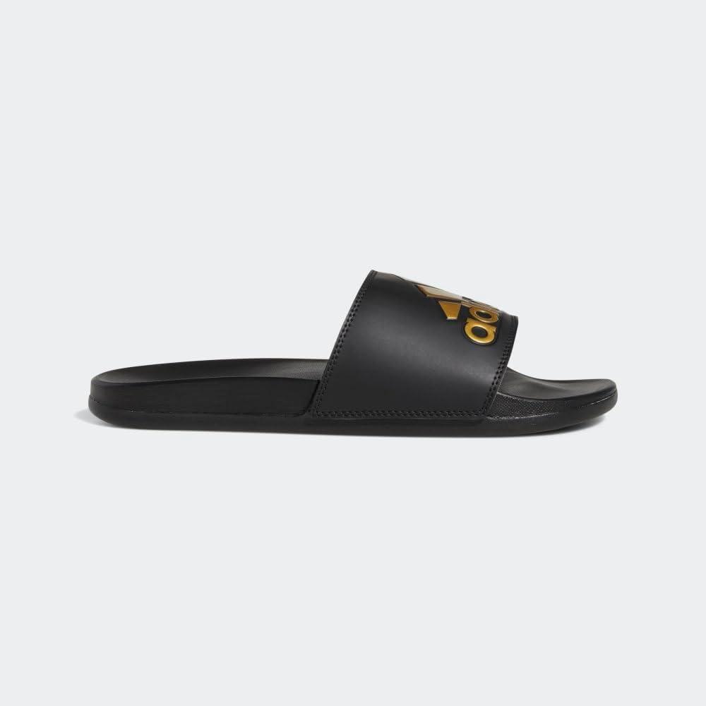 image:imageadidas Unisex Adult Adilette Comfort Slide SandalBlackGold MetallicBlack2022