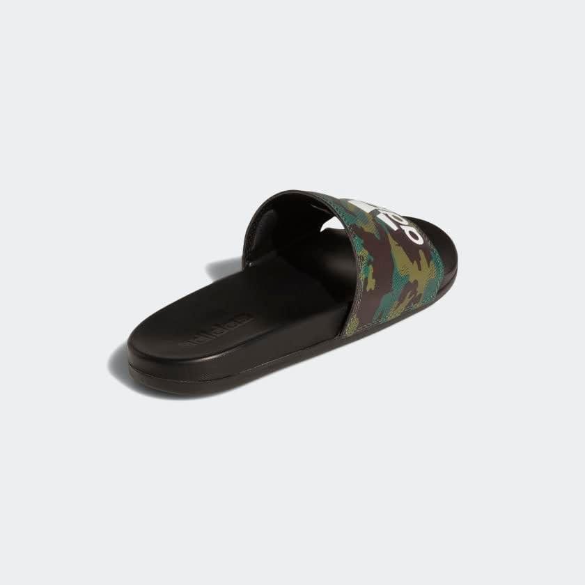 image:imageadidas Unisex Adult Adilette Comfort Slide SandalBlackGreenWhite