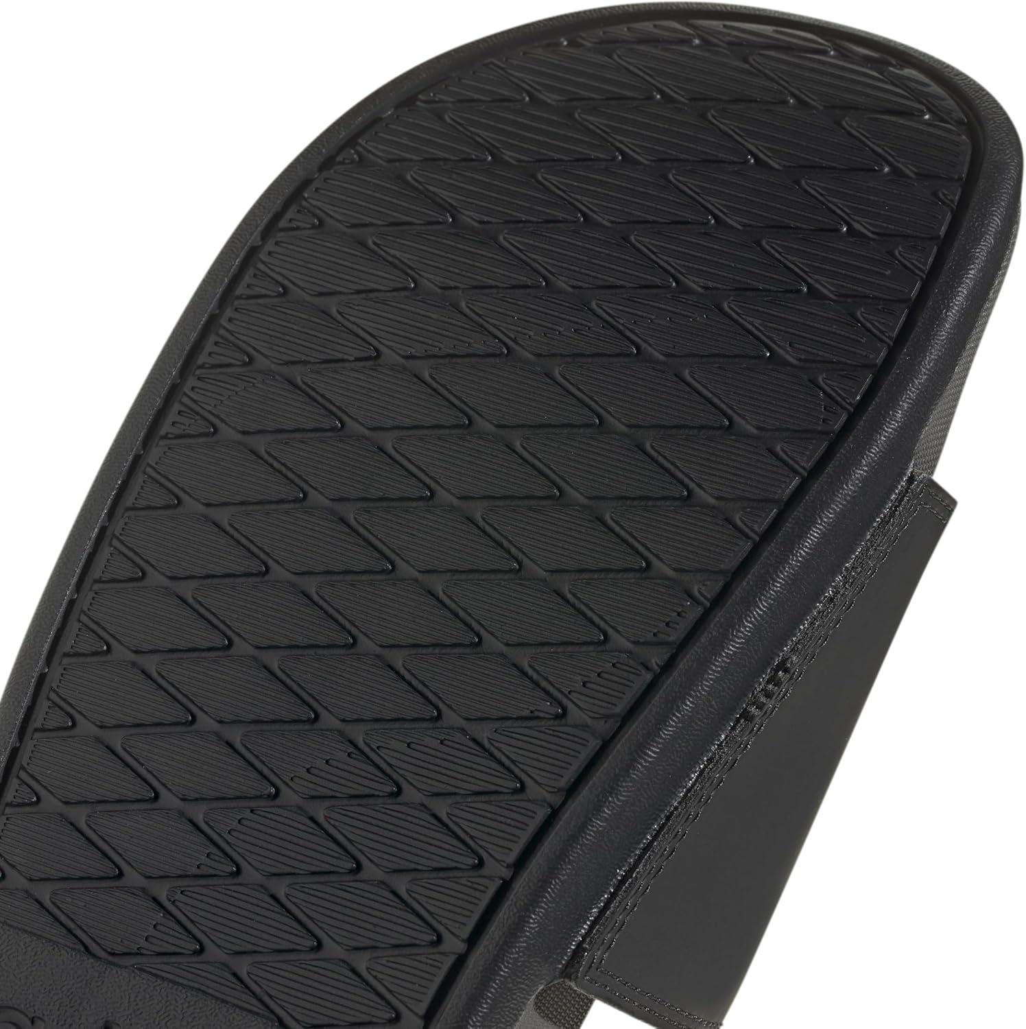image:imageadidas Unisex Adult Adilette Comfort Slide SandalBlackLucid BlueCharcoal