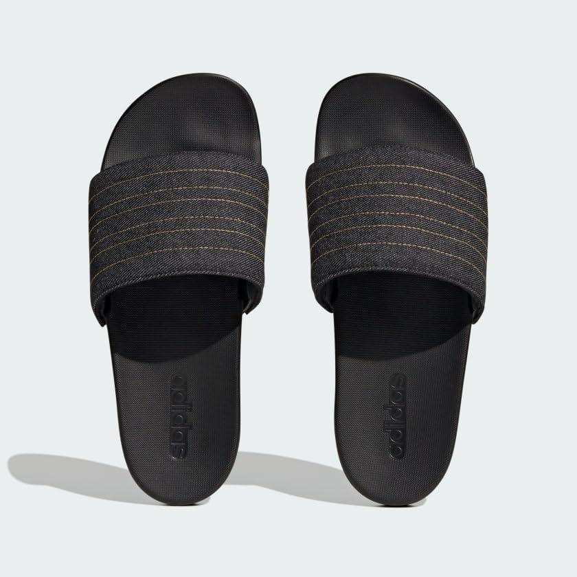 image:imageadidas Unisex Adult Adilette Comfort Slide SandalBlackPreloved YellowBlack