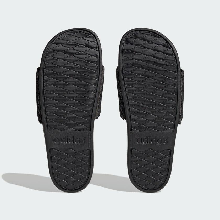 image:imageadidas Unisex Adult Adilette Comfort Slide SandalBlackPreloved YellowBlack