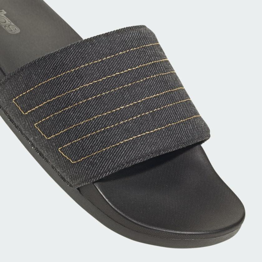 image:imageadidas Unisex Adult Adilette Comfort Slide SandalBlackPreloved YellowBlack