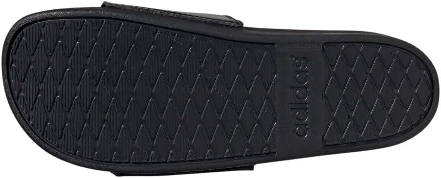 image:imageadidas Unisex Adult Adilette Comfort Slide SandalBlackSilver PebbleBlack