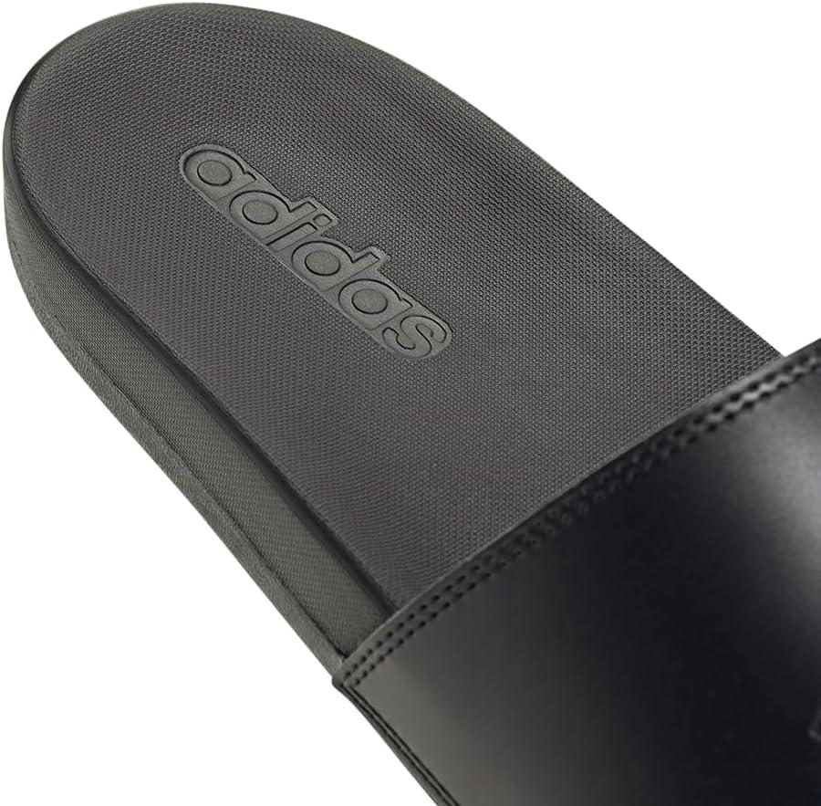 image:imageadidas Unisex Adult Adilette Comfort Slide SandalBlackSilver PebbleBlack
