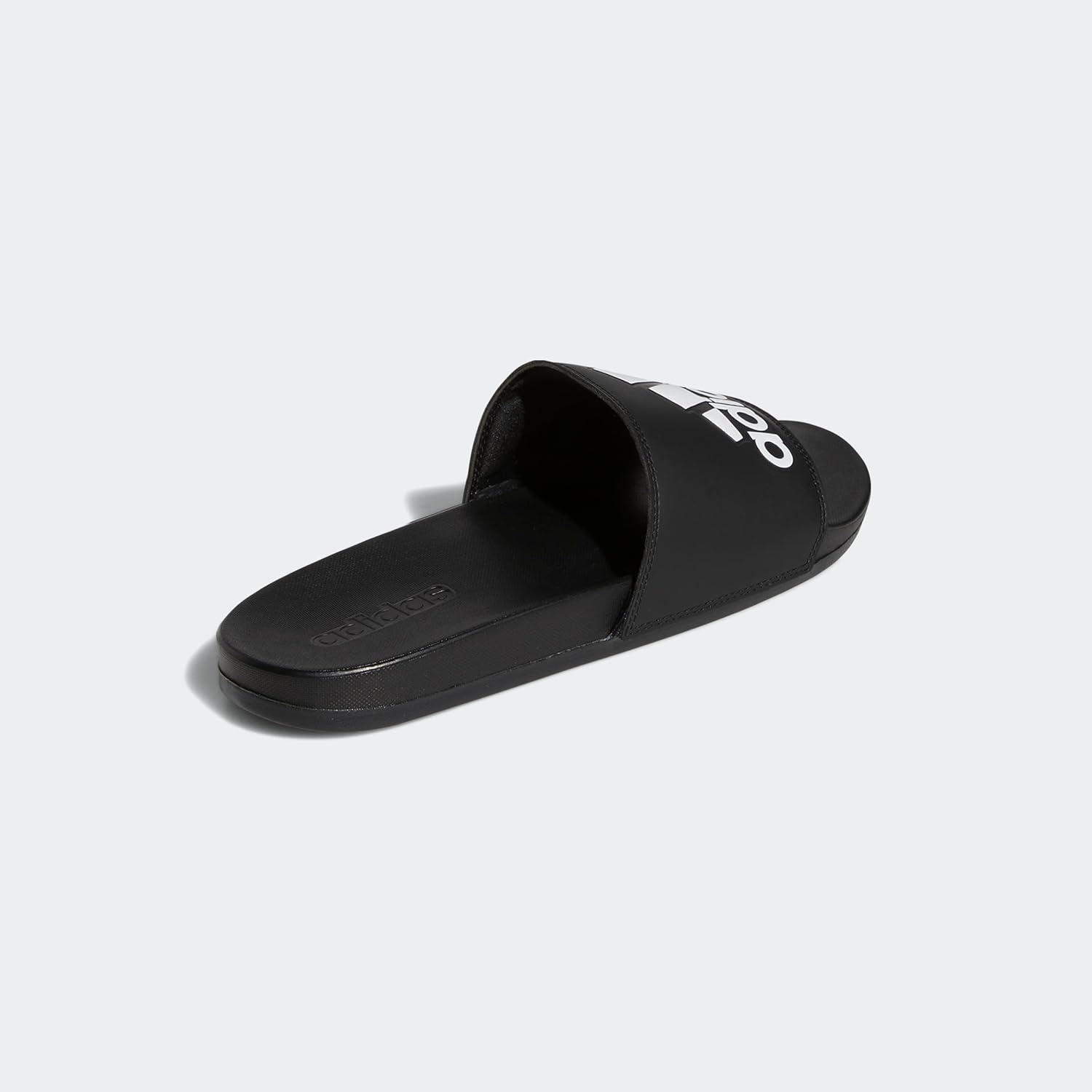 image:imageadidas Unisex Adult Adilette Comfort Slide SandalBlackWhite