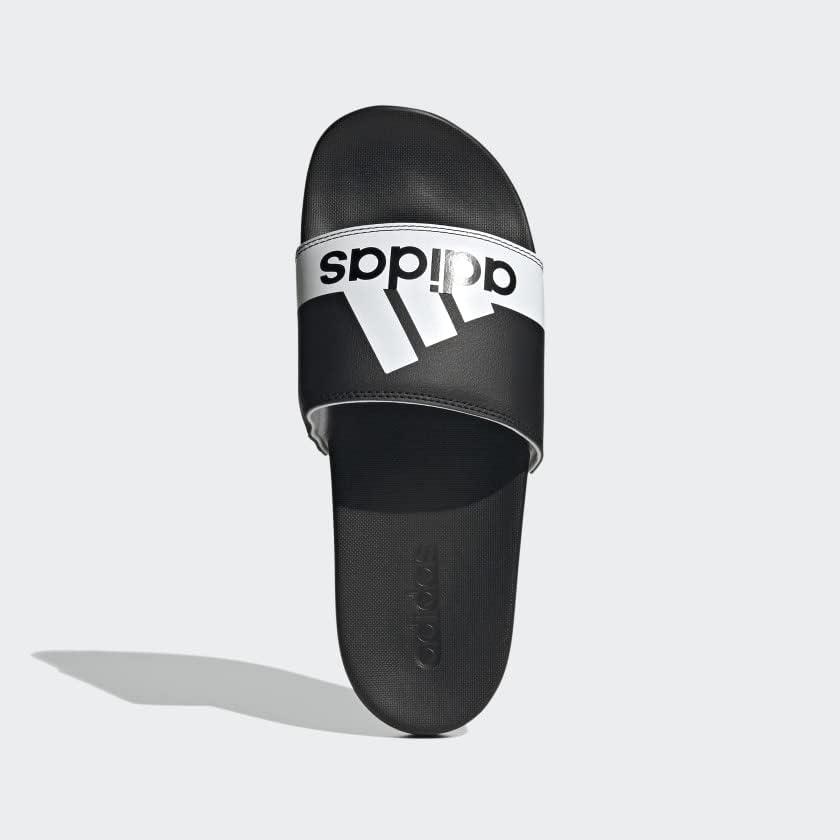 image:imageadidas Unisex Adult Adilette Comfort Slide SandalBlackWhiteWhite