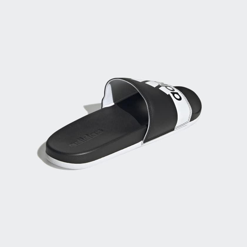 image:imageadidas Unisex Adult Adilette Comfort Slide SandalBlackWhiteWhite