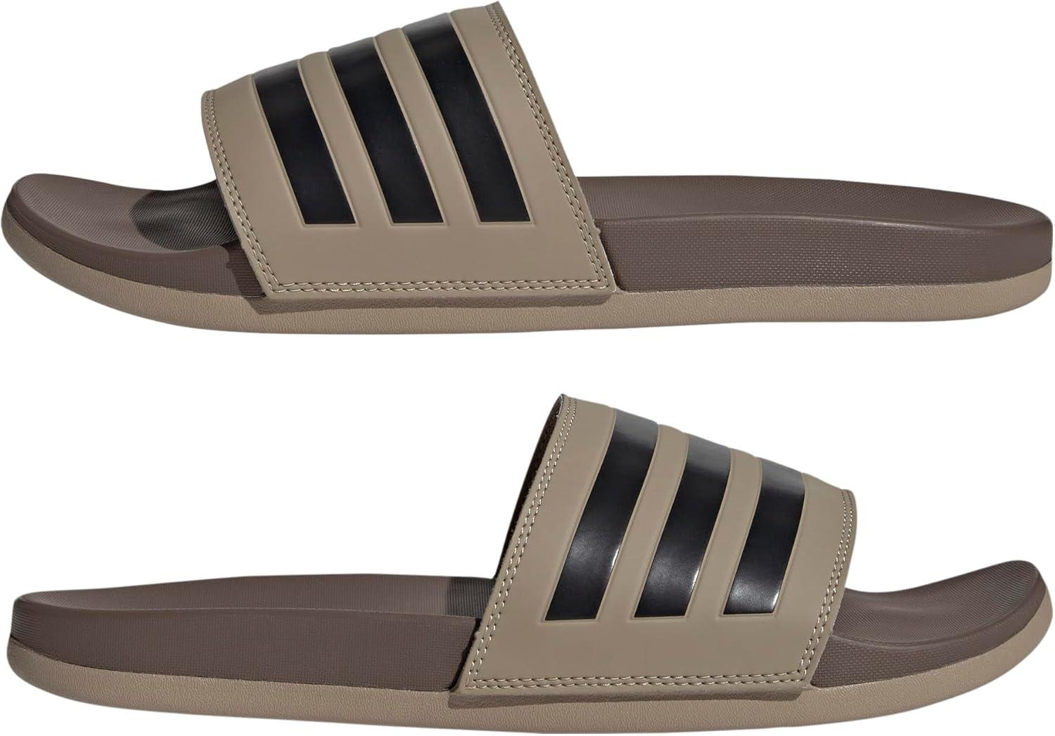 image:imageadidas Unisex Adult Adilette Comfort Slide SandalBlanch CargoBlackEarth Strata