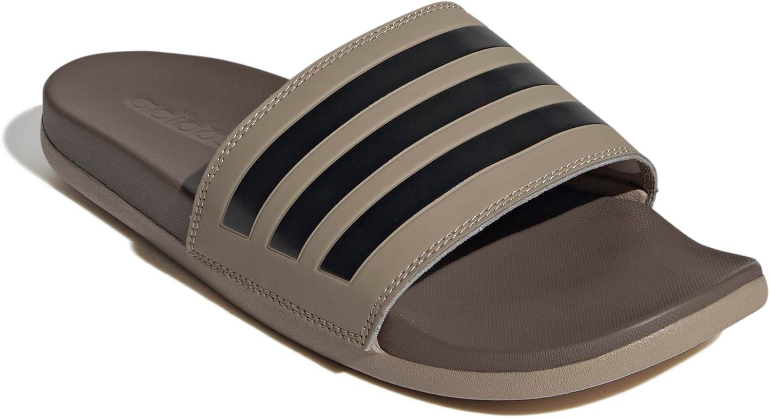 image:imageadidas Unisex Adult Adilette Comfort Slide SandalBlanch CargoBlackEarth Strata
