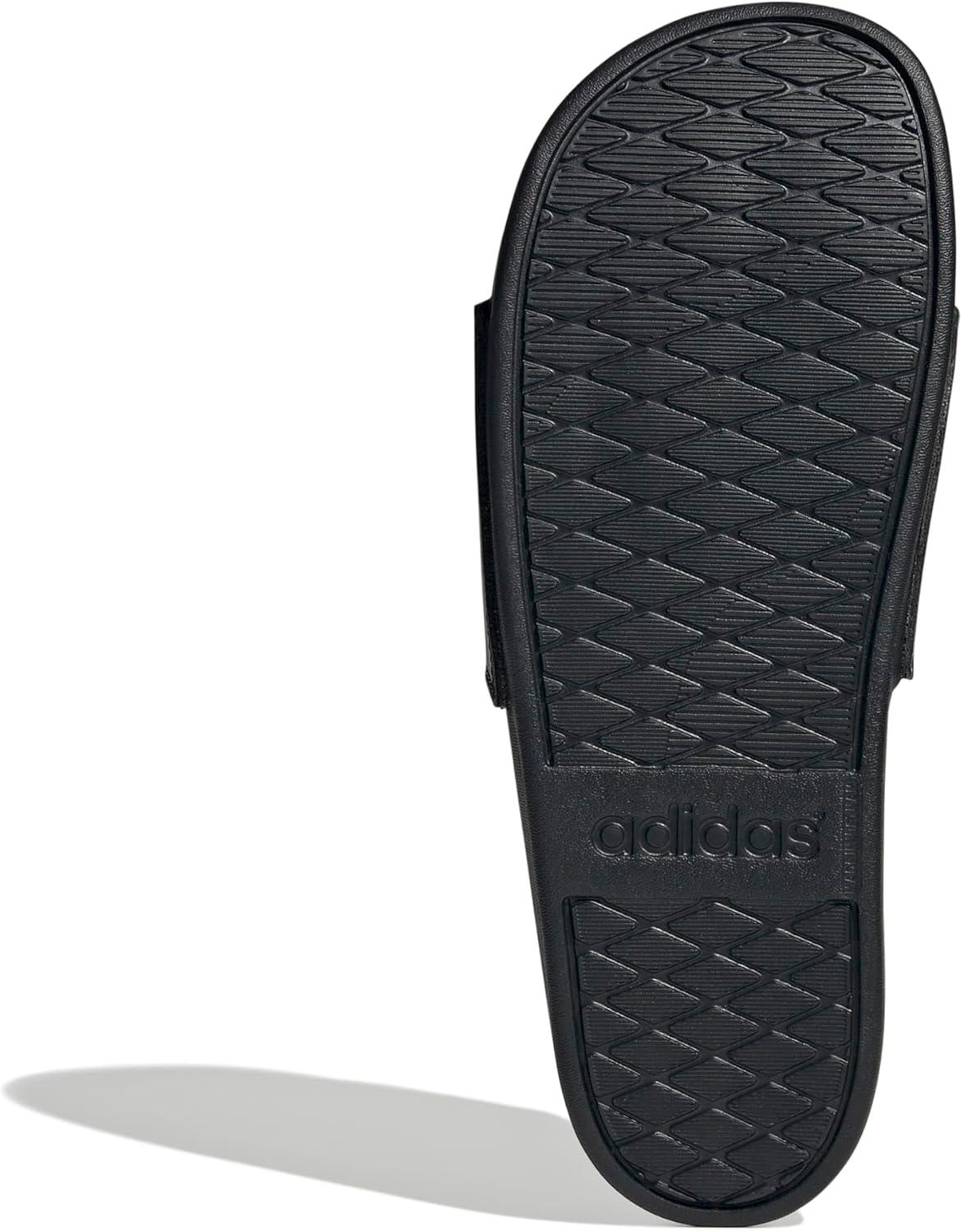 image:imageadidas Unisex Adult Adilette Comfort Slide SandalCarbonBlanch CargoCarbon