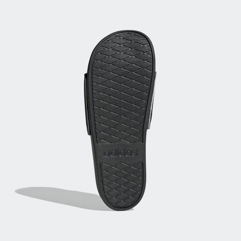 image:imageadidas Unisex Adult Adilette Comfort Slide SandalCarbonBlue RushCarbon