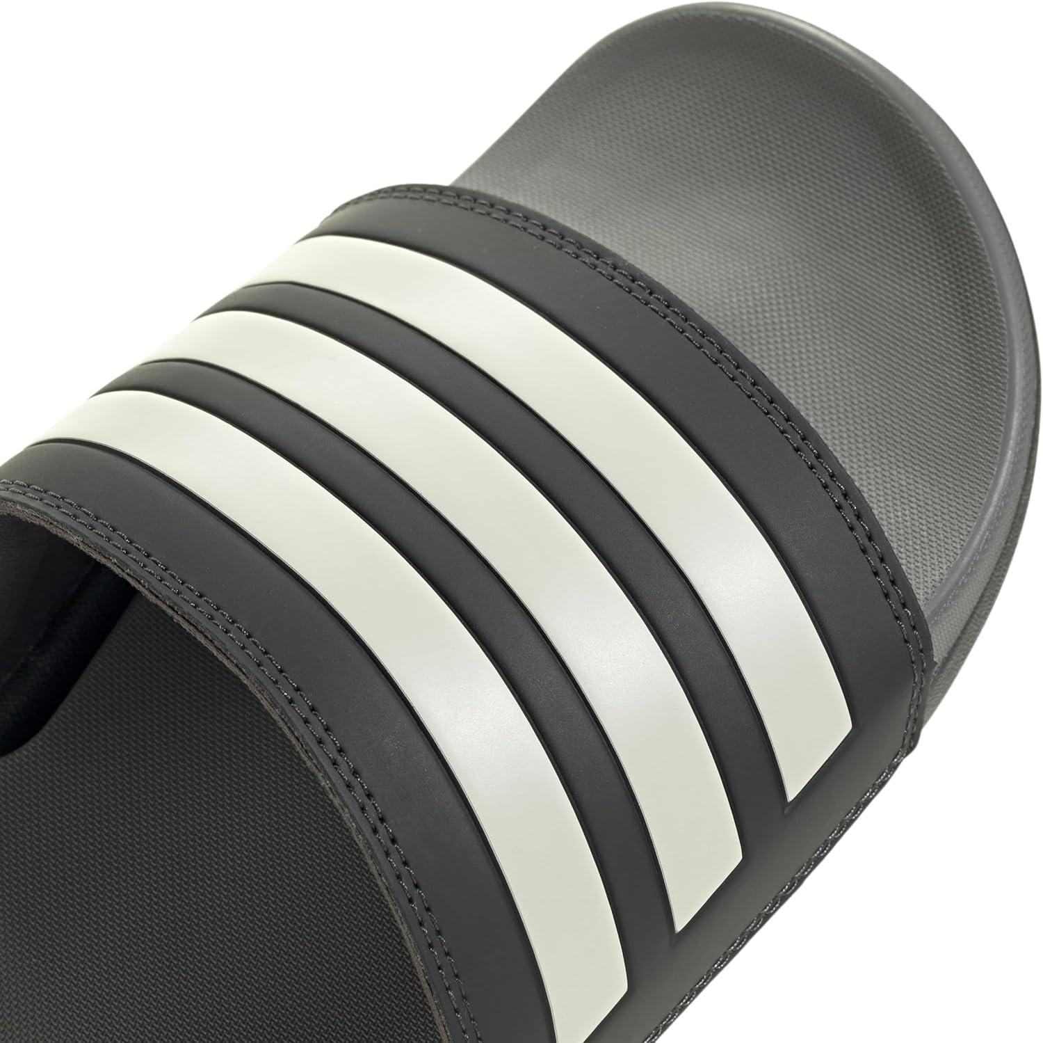 image:imageadidas Unisex Adult Adilette Comfort Slide SandalCarbonOrbit GreyGrey