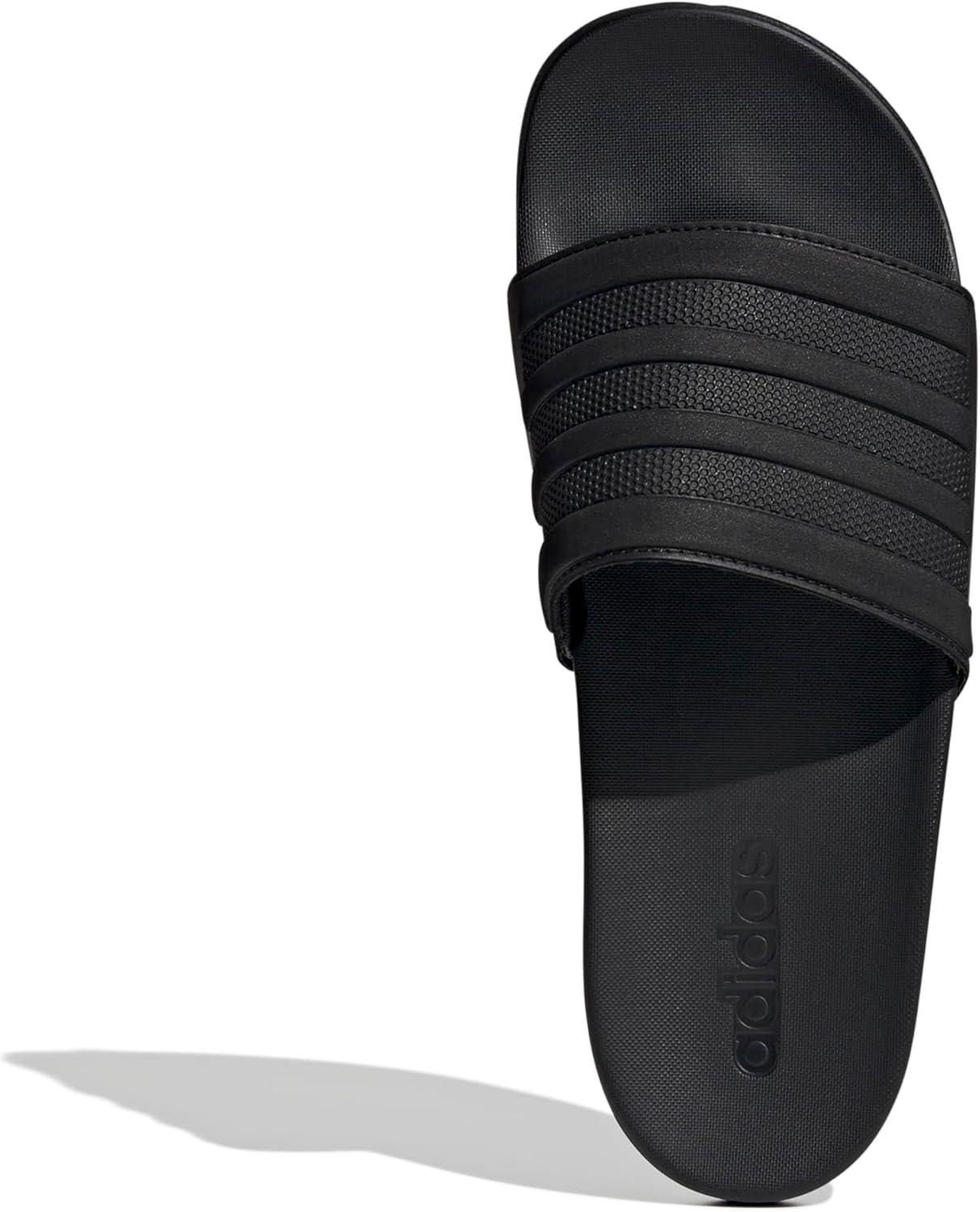 image:imageadidas Unisex Adult Adilette Comfort Slide SandalCore BlackCore BlackBlack