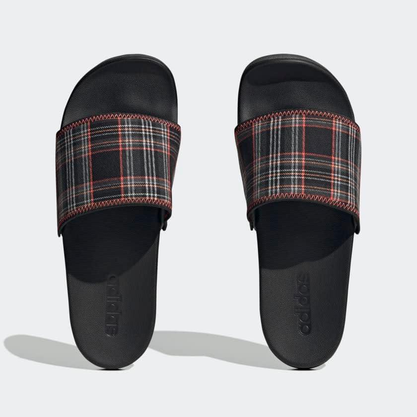image:imageadidas Unisex Adult Adilette Comfort Slide SandalCore BlackGrey SixGrey Two