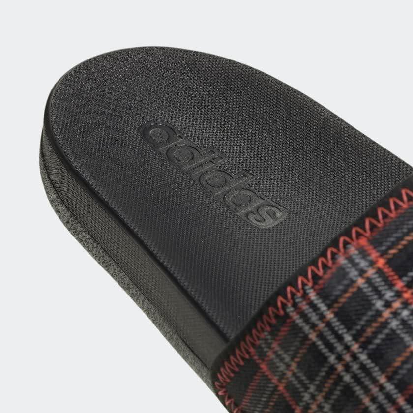 image:imageadidas Unisex Adult Adilette Comfort Slide SandalCore BlackGrey SixGrey Two