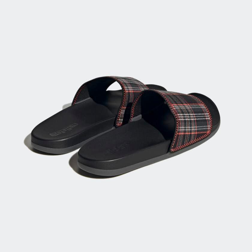 image:imageadidas Unisex Adult Adilette Comfort Slide SandalCore BlackGrey SixGrey Two