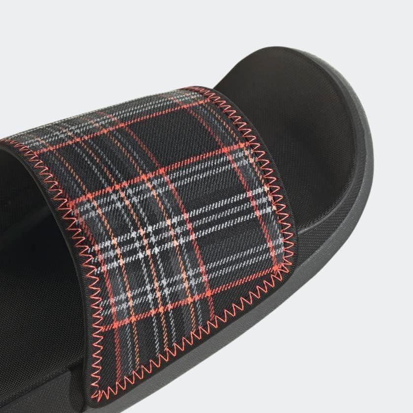 image:imageadidas Unisex Adult Adilette Comfort Slide SandalCore BlackGrey SixGrey Two