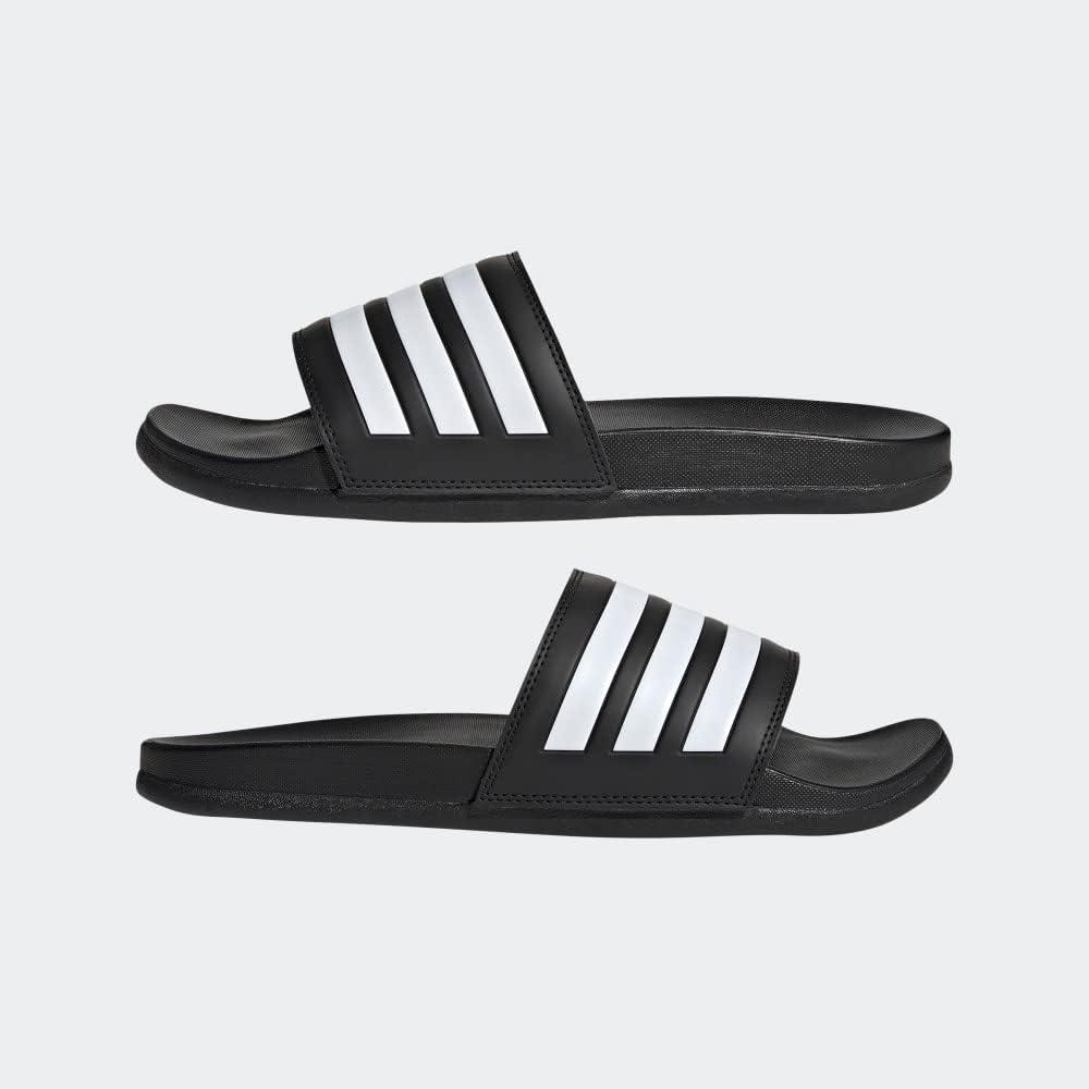 image:imageadidas Unisex Adult Adilette Comfort Slide SandalCore BlackWhite