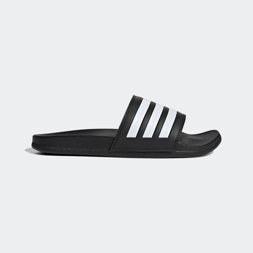 image:imageadidas Unisex Adult Adilette Comfort Slide SandalCore BlackWhite