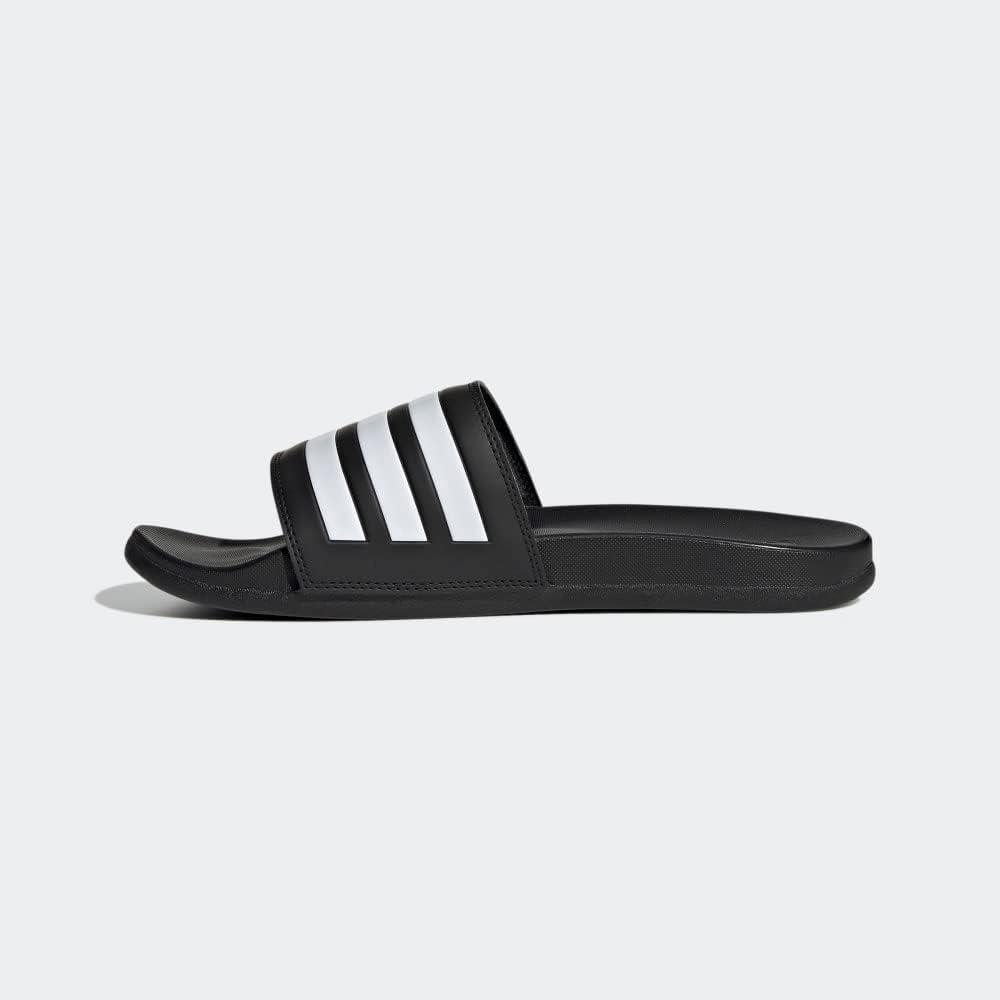 image:imageadidas Unisex Adult Adilette Comfort Slide SandalCore BlackWhite