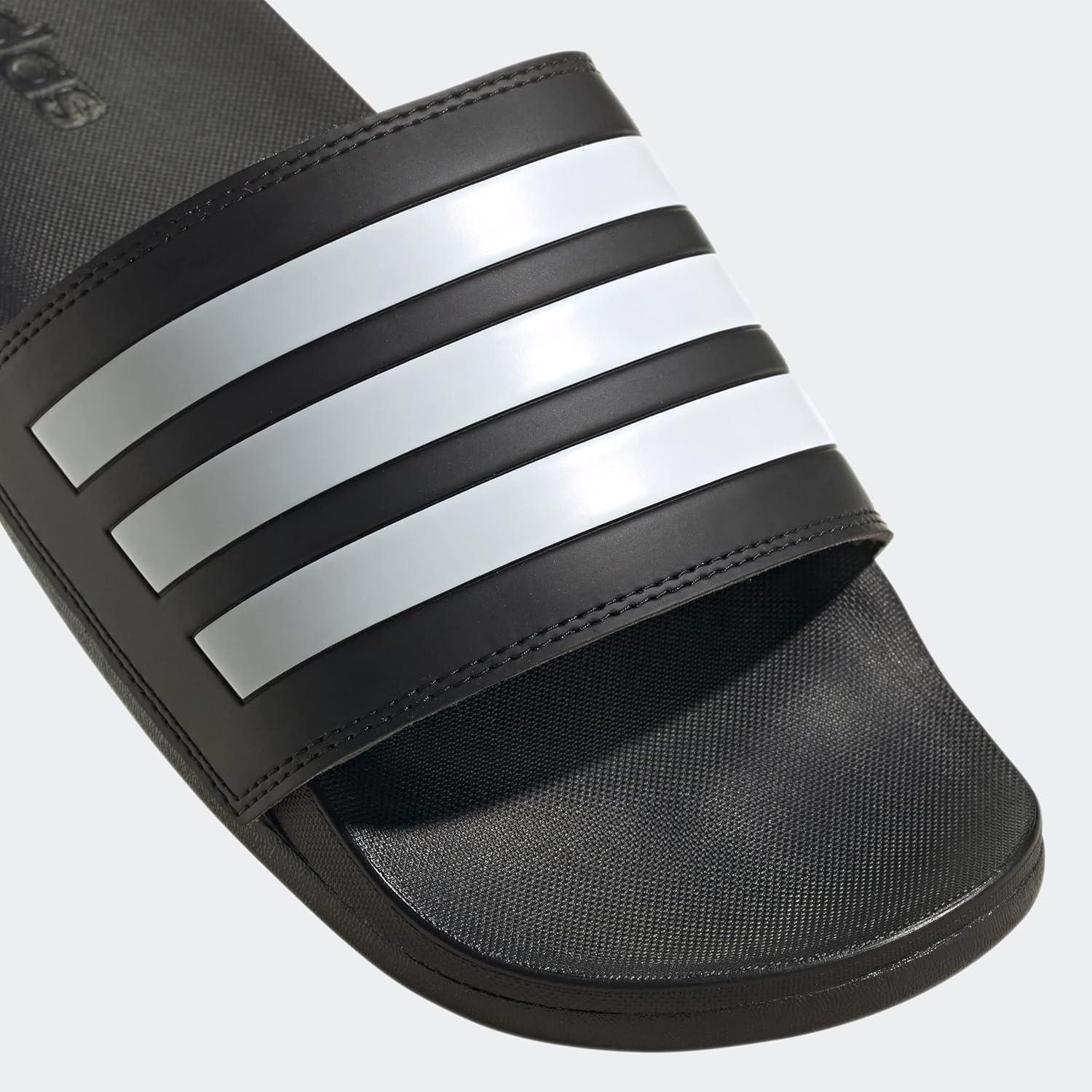 image:imageadidas Unisex Adult Adilette Comfort Slide SandalCore BlackWhite