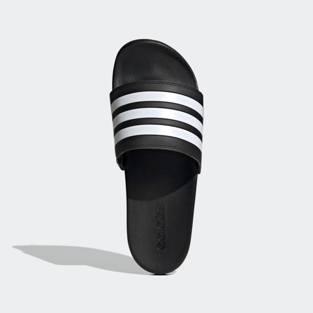 image:imageadidas Unisex Adult Adilette Comfort Slide SandalCore BlackWhite