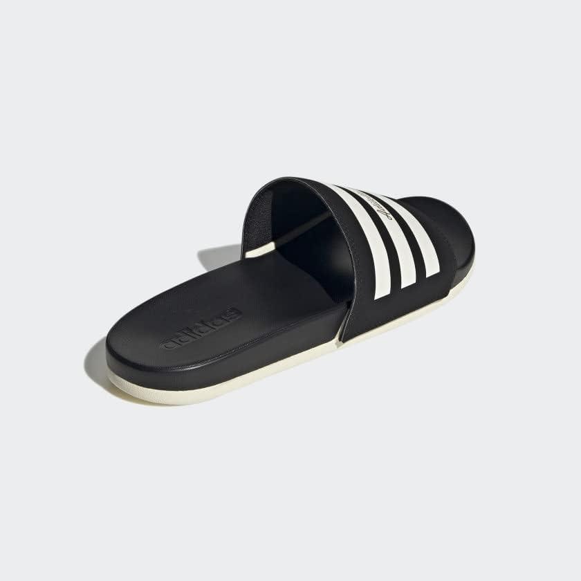 image:imageadidas Unisex Adult Adilette Comfort Slide SandalCore BlackWonder WhiteGold Metallic