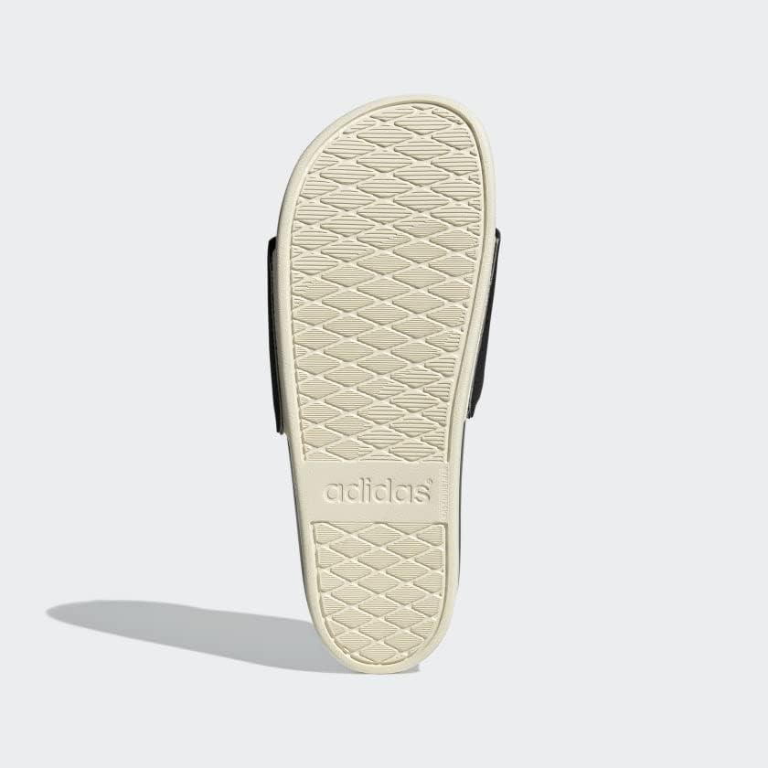 image:imageadidas Unisex Adult Adilette Comfort Slide SandalCore BlackWonder WhiteGold Metallic