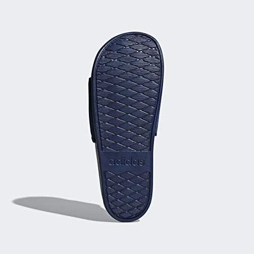 image:imageadidas Unisex Adult Adilette Comfort Slide SandalDark BlueWhiteDark Blue