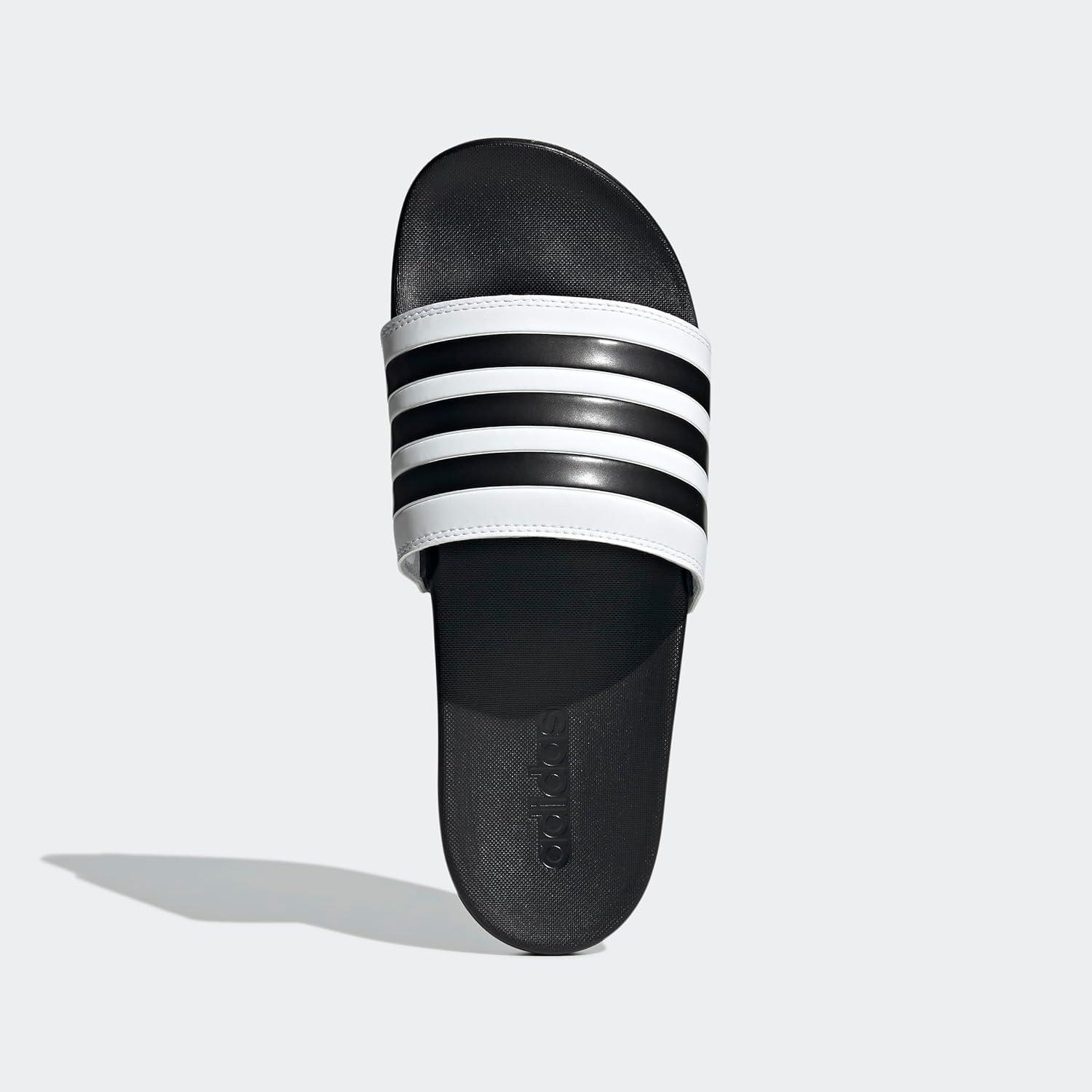image:imageadidas Unisex Adult Adilette Comfort Slide SandalFtwr White Core Black Core Black
