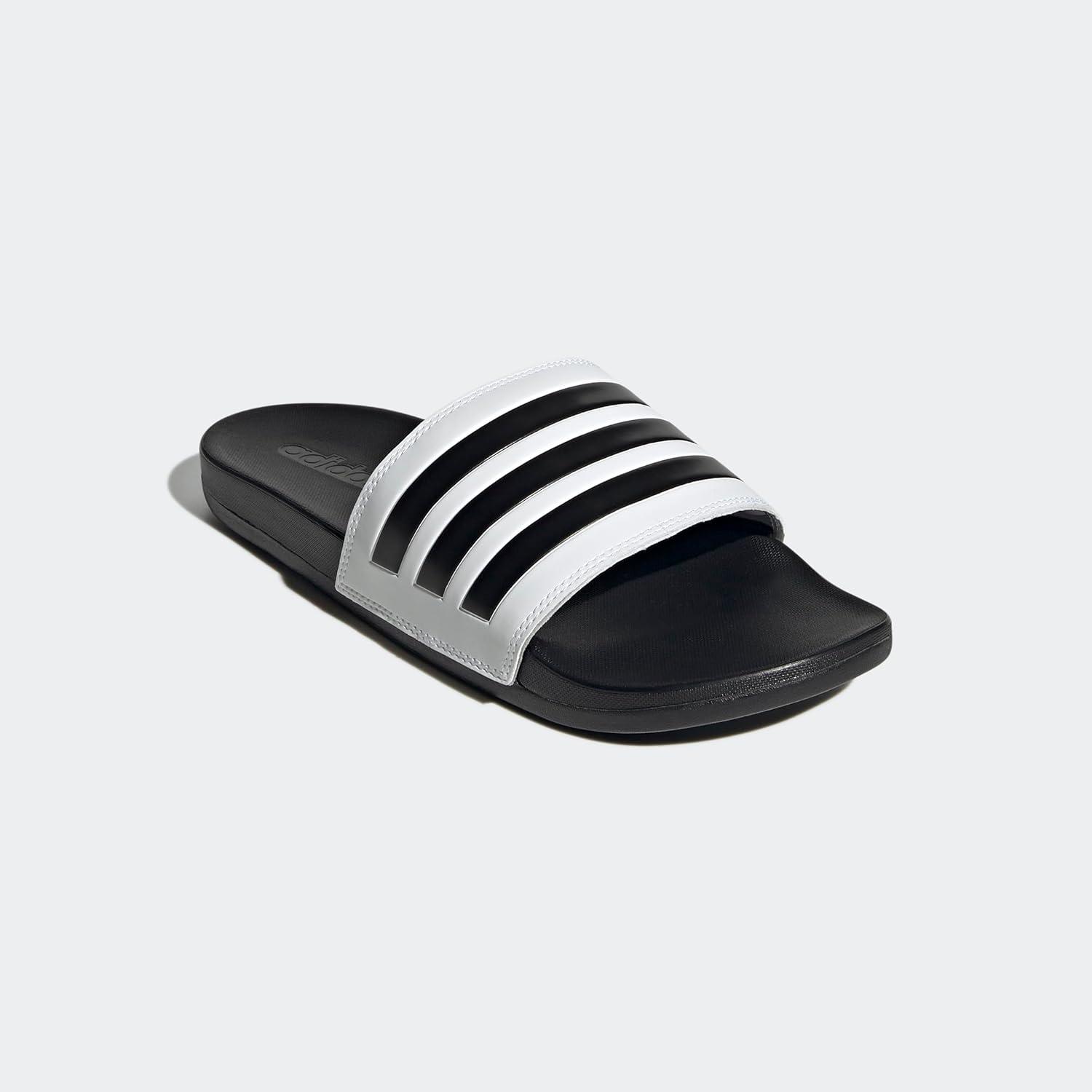 image:imageadidas Unisex Adult Adilette Comfort Slide SandalFtwr White Core Black Core Black