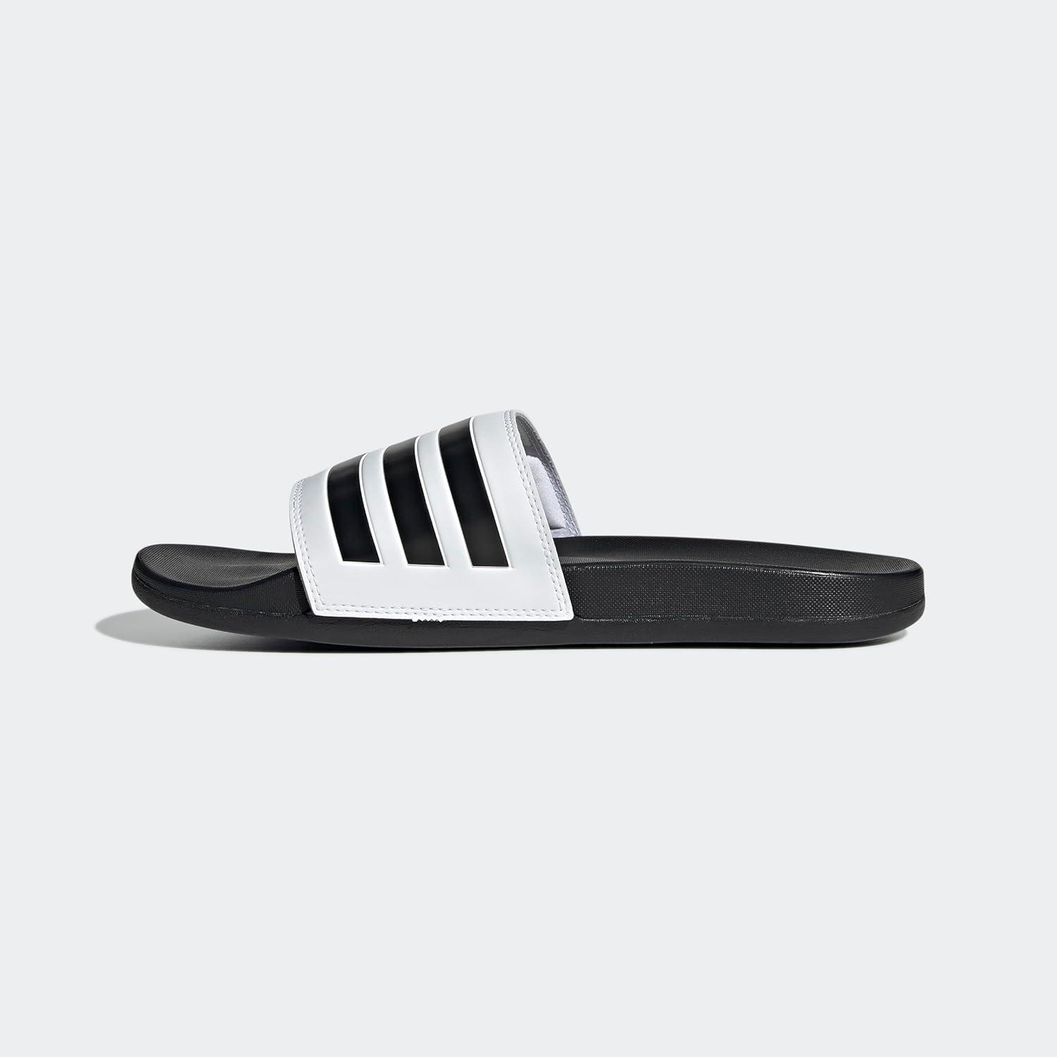 image:imageadidas Unisex Adult Adilette Comfort Slide SandalFtwr White Core Black Core Black