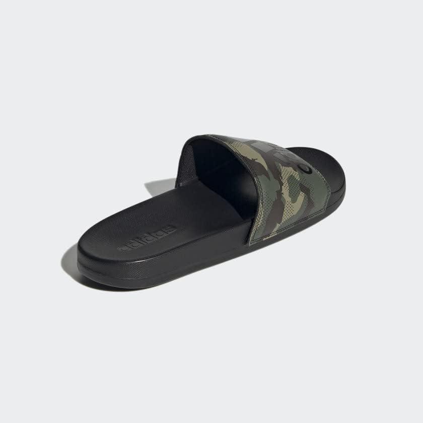 image:imageadidas Unisex Adult Adilette Comfort Slide SandalGreen CamoCore BlackCarbon