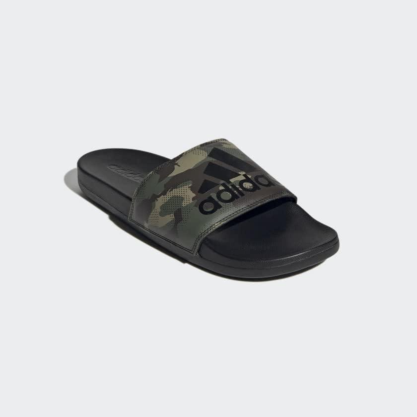 image:imageadidas Unisex Adult Adilette Comfort Slide SandalGreen CamoCore BlackCarbon