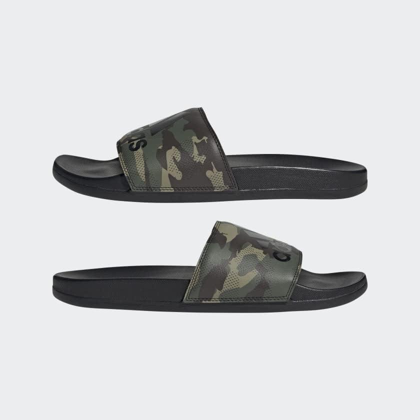 image:imageadidas Unisex Adult Adilette Comfort Slide SandalGreen CamoCore BlackCarbon