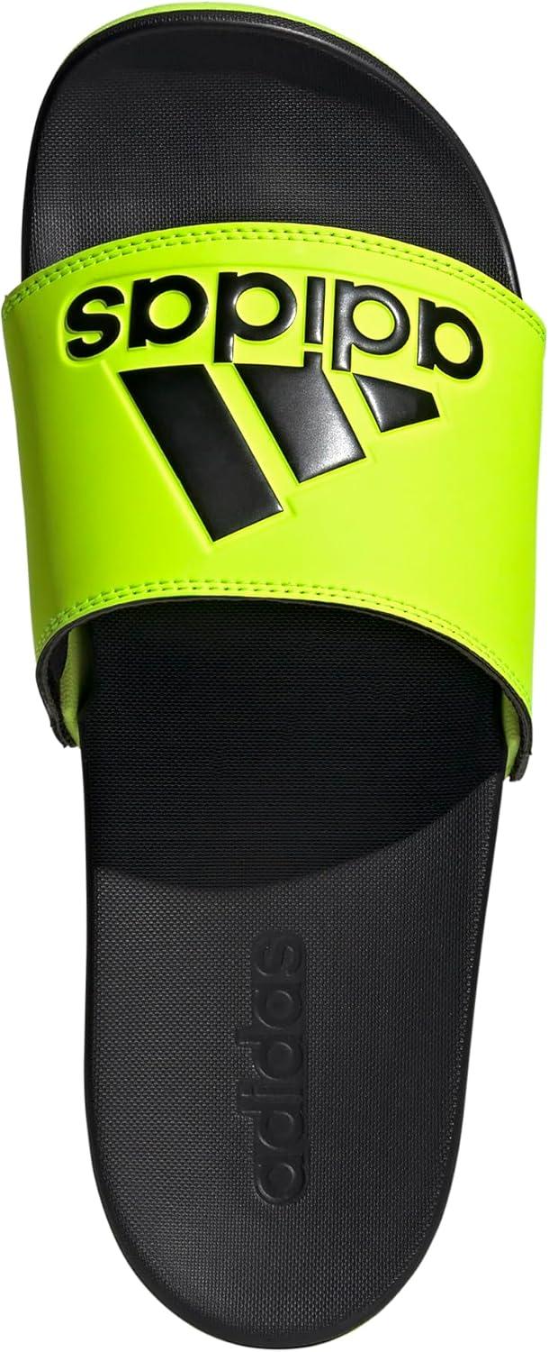 image:imageadidas Unisex Adult Adilette Comfort Slide SandalLucid LemonBlackBlack